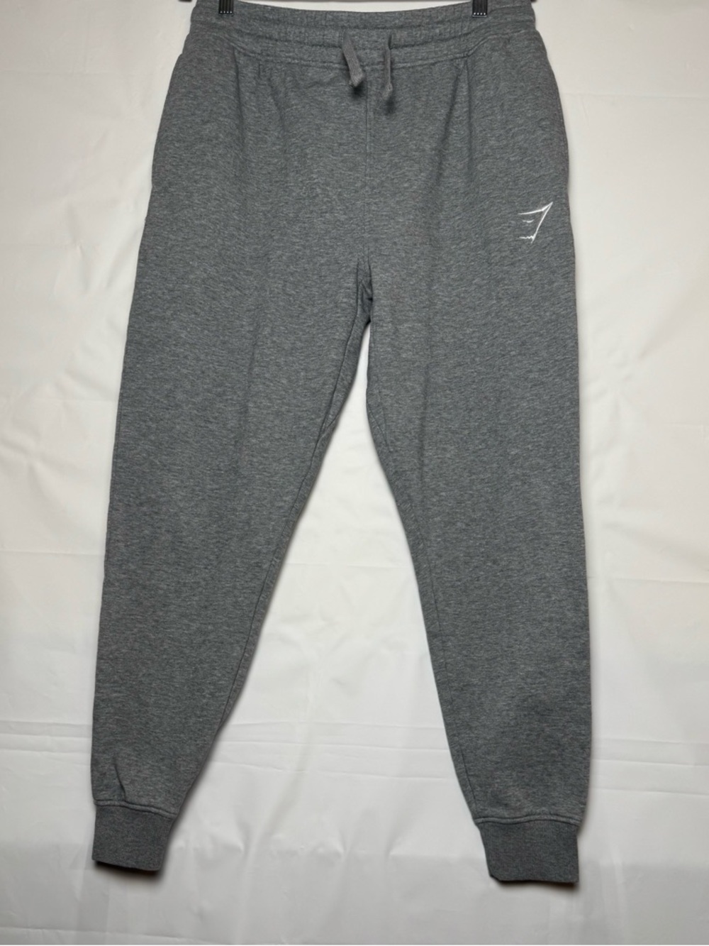 Gymshark Heather Women’s Grey Athletic Joggers, Sz M. Pre-Owned
